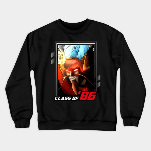 TF Class of 86' - Monty Crewneck Sweatshirt by DEADBUNNEH